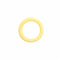 GLAZEN RING PASTEL GEEL